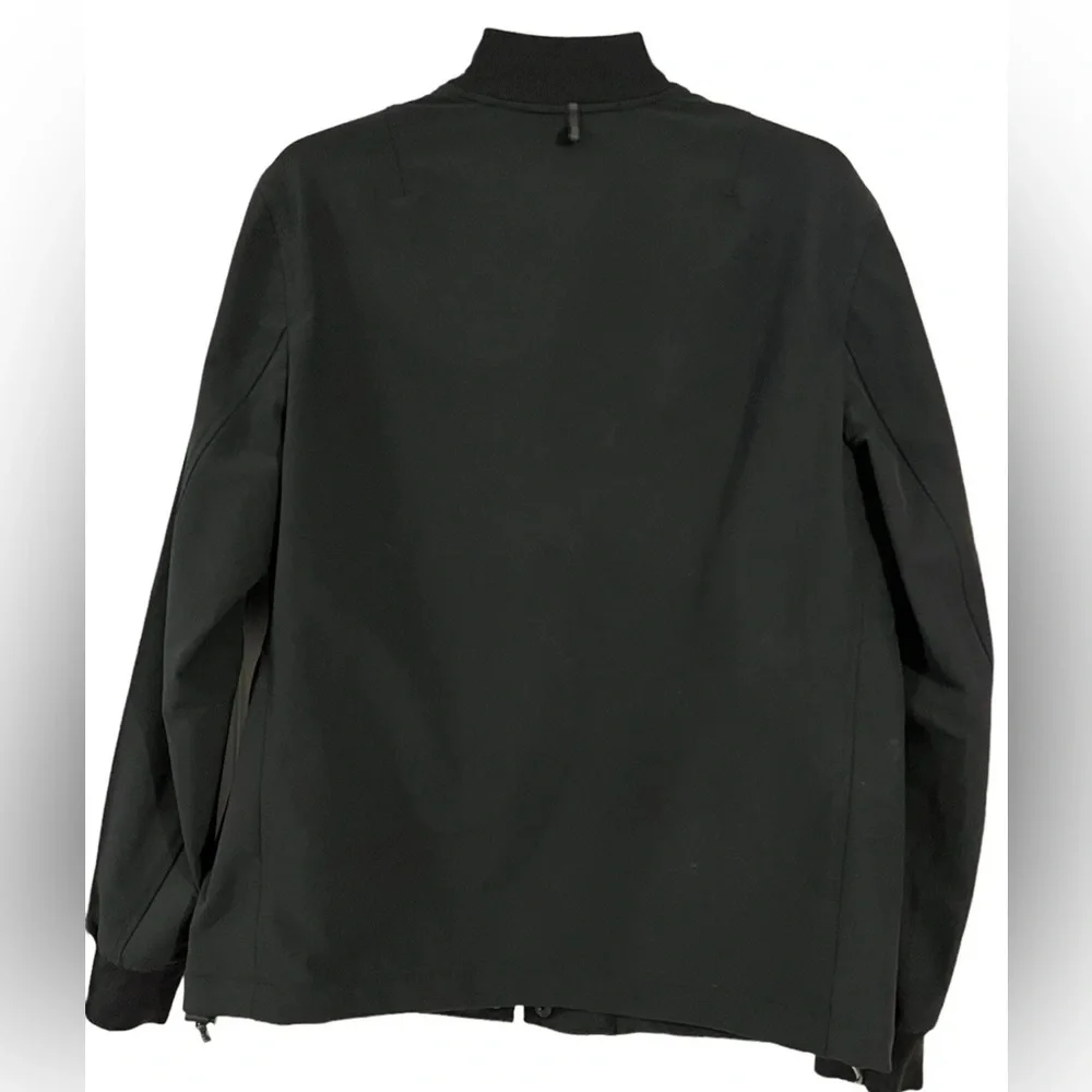 RAG  & BONE. Performance Fabric Tech Focus Black Snap Jacket Men M 42” Chest. - Picture 2 of 8